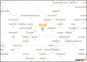 map of Plac