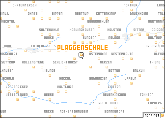 map of Plaggenschale