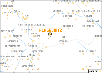 map of Plaggowitz