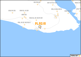 map of Plagiá