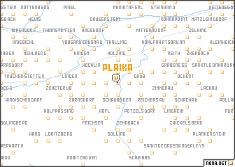 map of Plaika