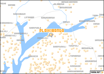 map of Plaiki Bānda