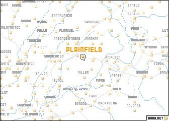 map of Plainfield