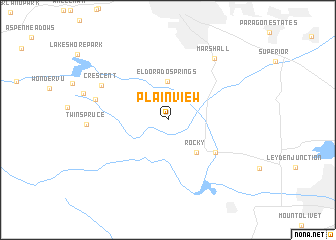 map of Plainview