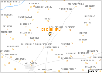 map of Plainview