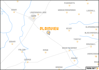 map of Plain View