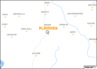 map of Plain View