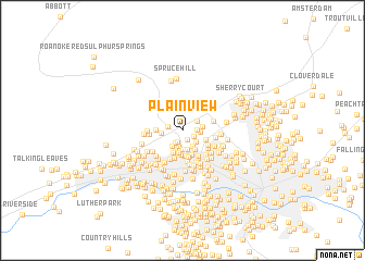 map of Plainview