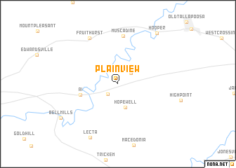 map of Plainview