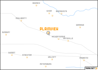 map of Plainview