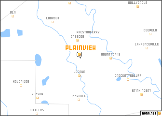 map of Plainview