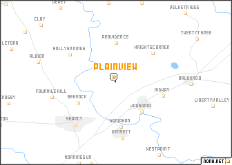 map of Plainview