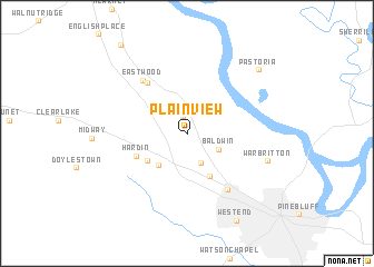 map of Plain View