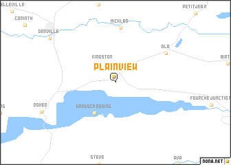 map of Plainview