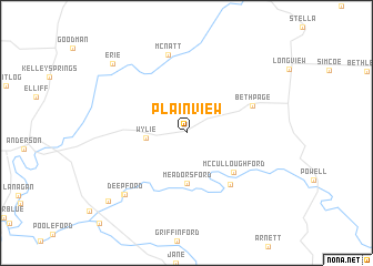 map of Plainview