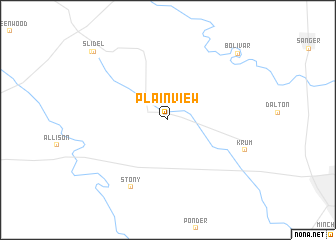 map of Plainview