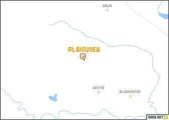 map of Plainview