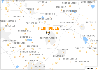 map of Plainville