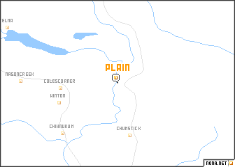 map of Plain