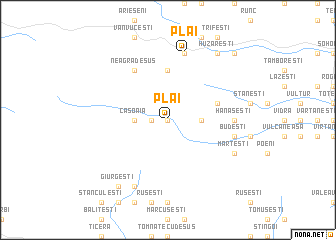 map of Plai