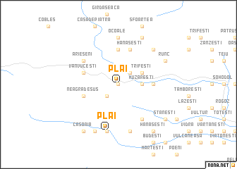 map of Plai