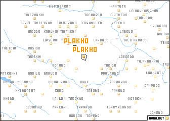 map of Plakho