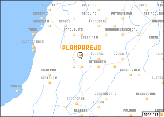 map of Plamparejo