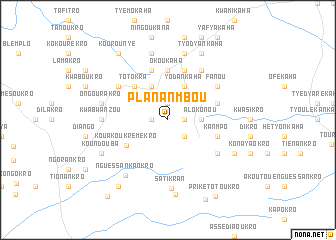 map of Plananmbou