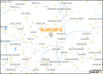 map of Plancarte