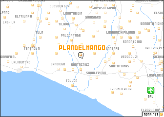 map of Plan del Mango