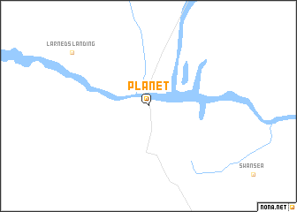 map of Planet