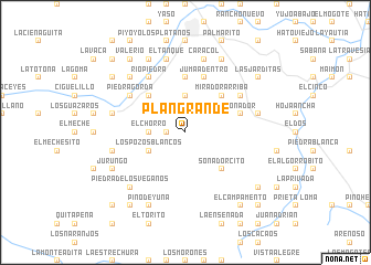 map of Plan Grande