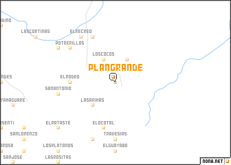 map of Plan Grande