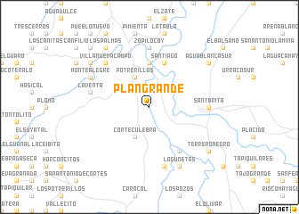 map of Plan Grande