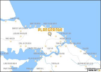 map of Plan Grande