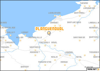 map of Planguenoual