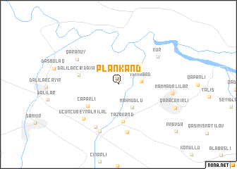 map of Plankǝnd