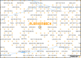 map of Plankenbach