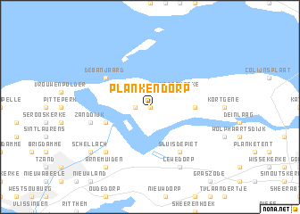 map of Plankendorp