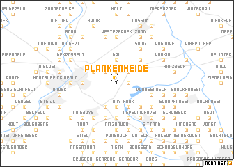 map of Plankenheide