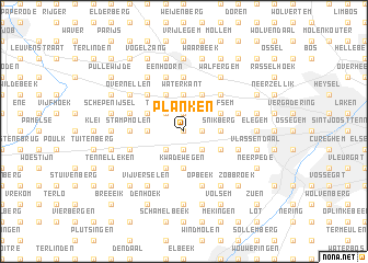 map of Planken