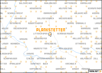 map of Plankstetten