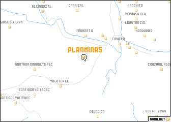 map of Plan Minas