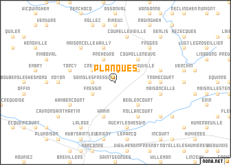 map of Planques