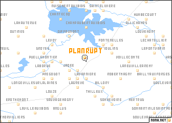 map of Planrupt