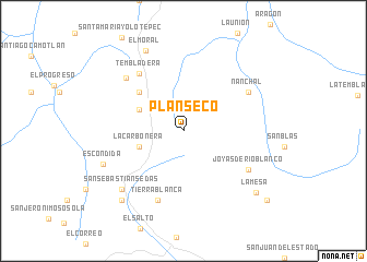 map of Plan Seco
