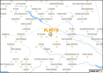 map of Planta