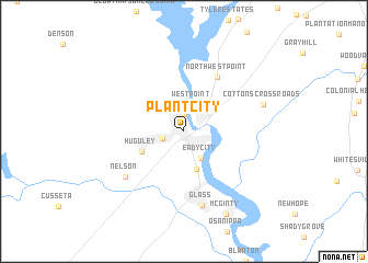 map of Plant City