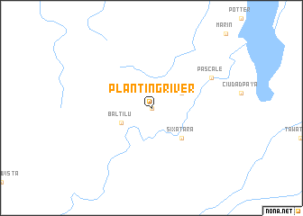 map of Planting River