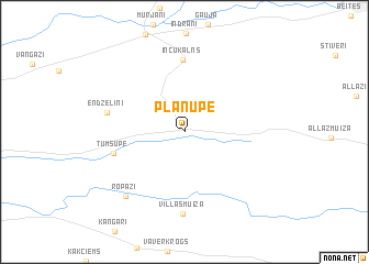 map of Plānupe